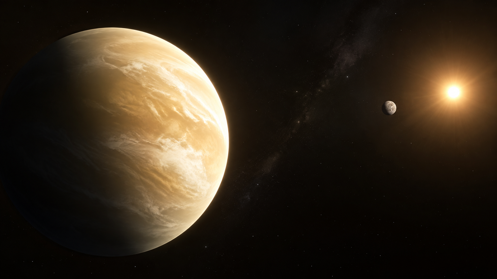 Venus appearing hotter than Mercury because of its dense greenhouse atmosphere