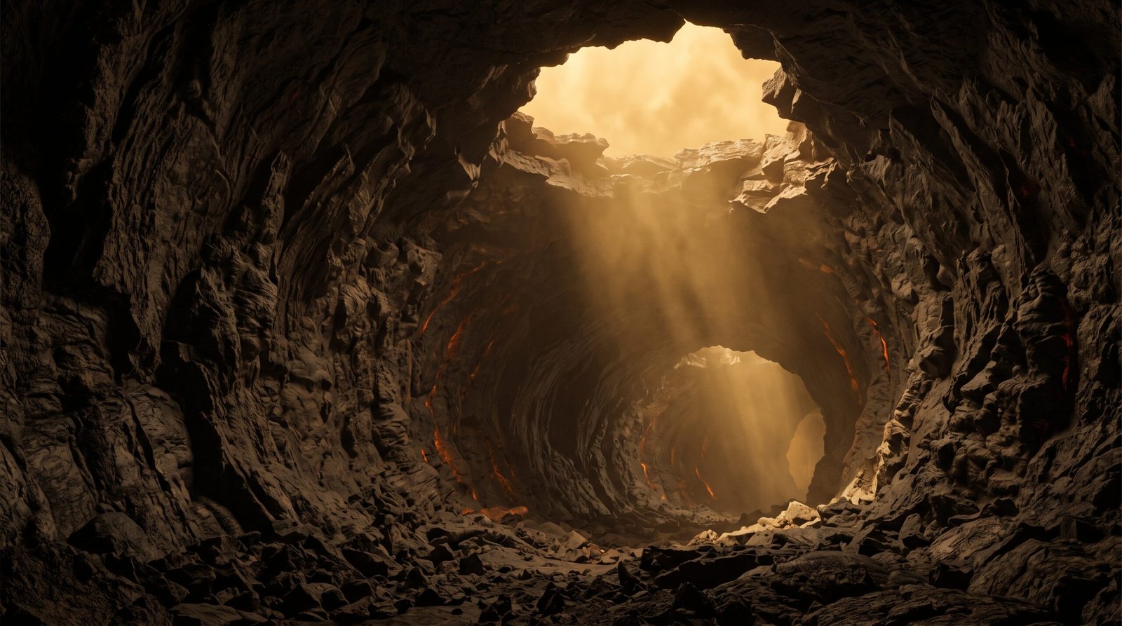 Possible lava tube beneath the volcanic surface of Venus